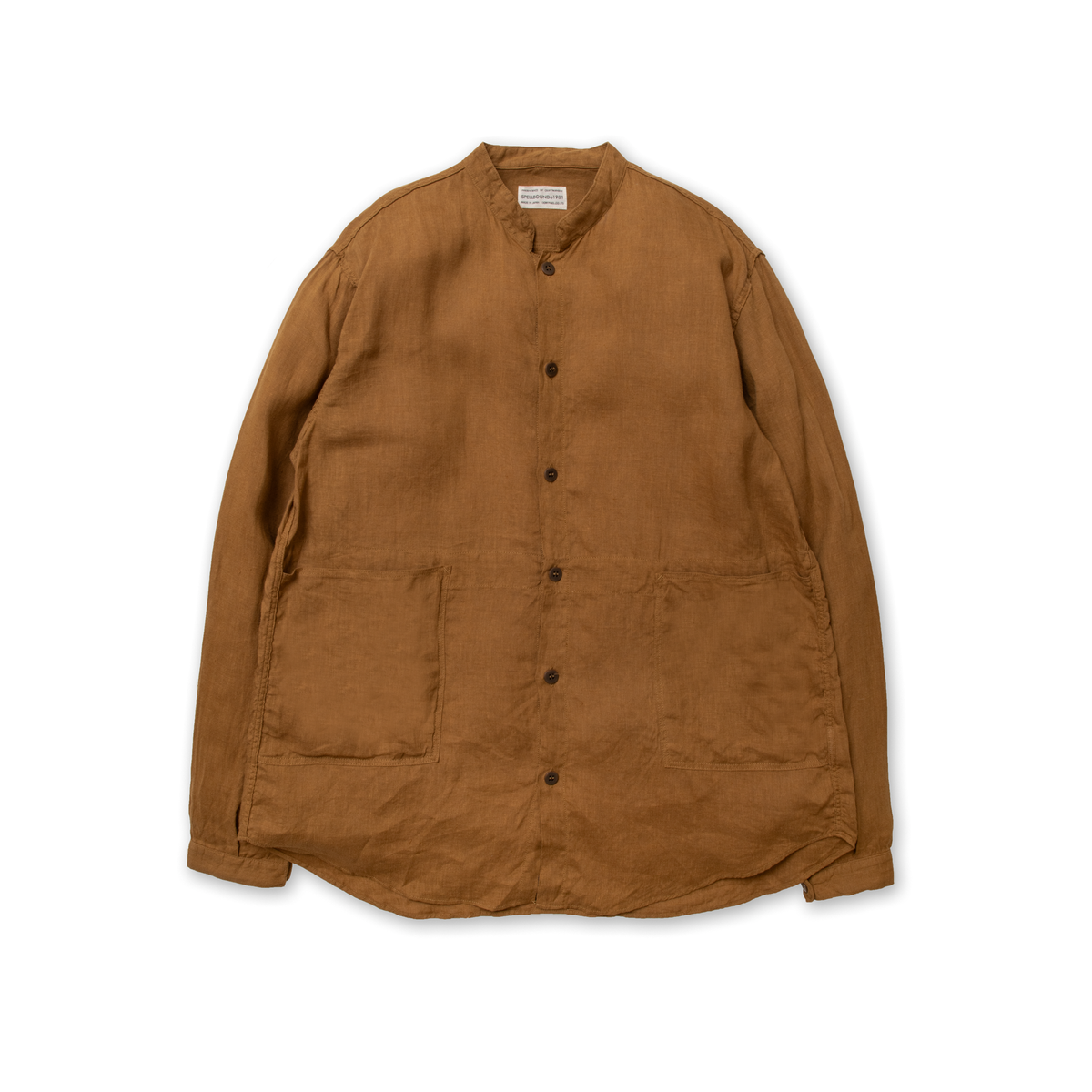 【47-700L】STAND COLLAR SHIRTS