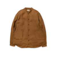 【47-700L】STAND COLLAR SHIRTS