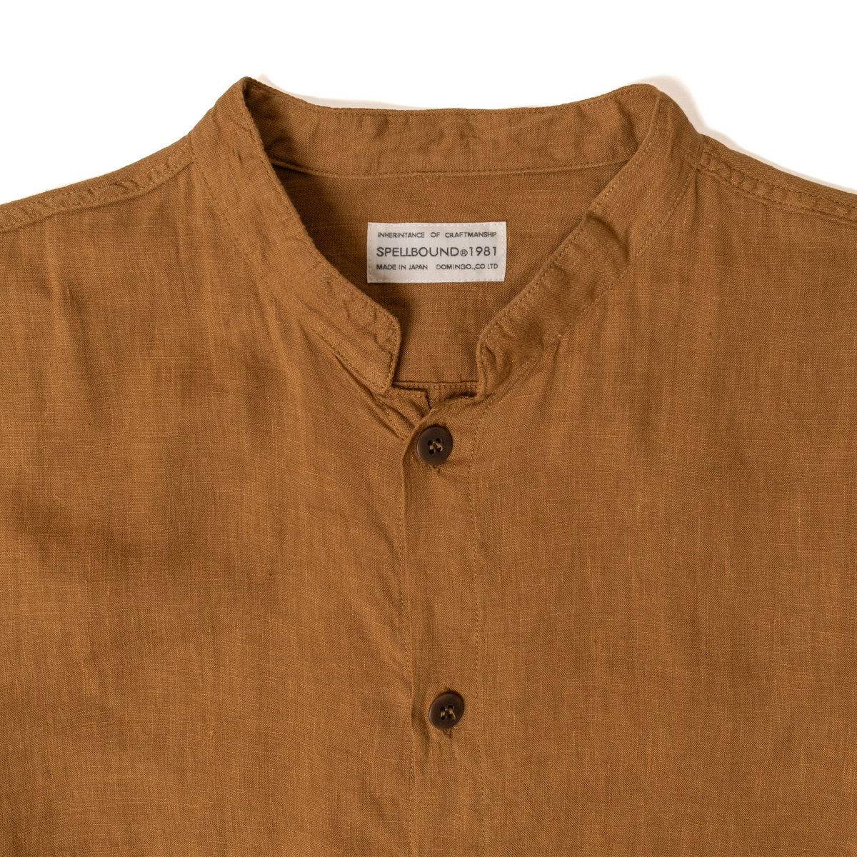 【47-700L】STAND COLLAR SHIRTS