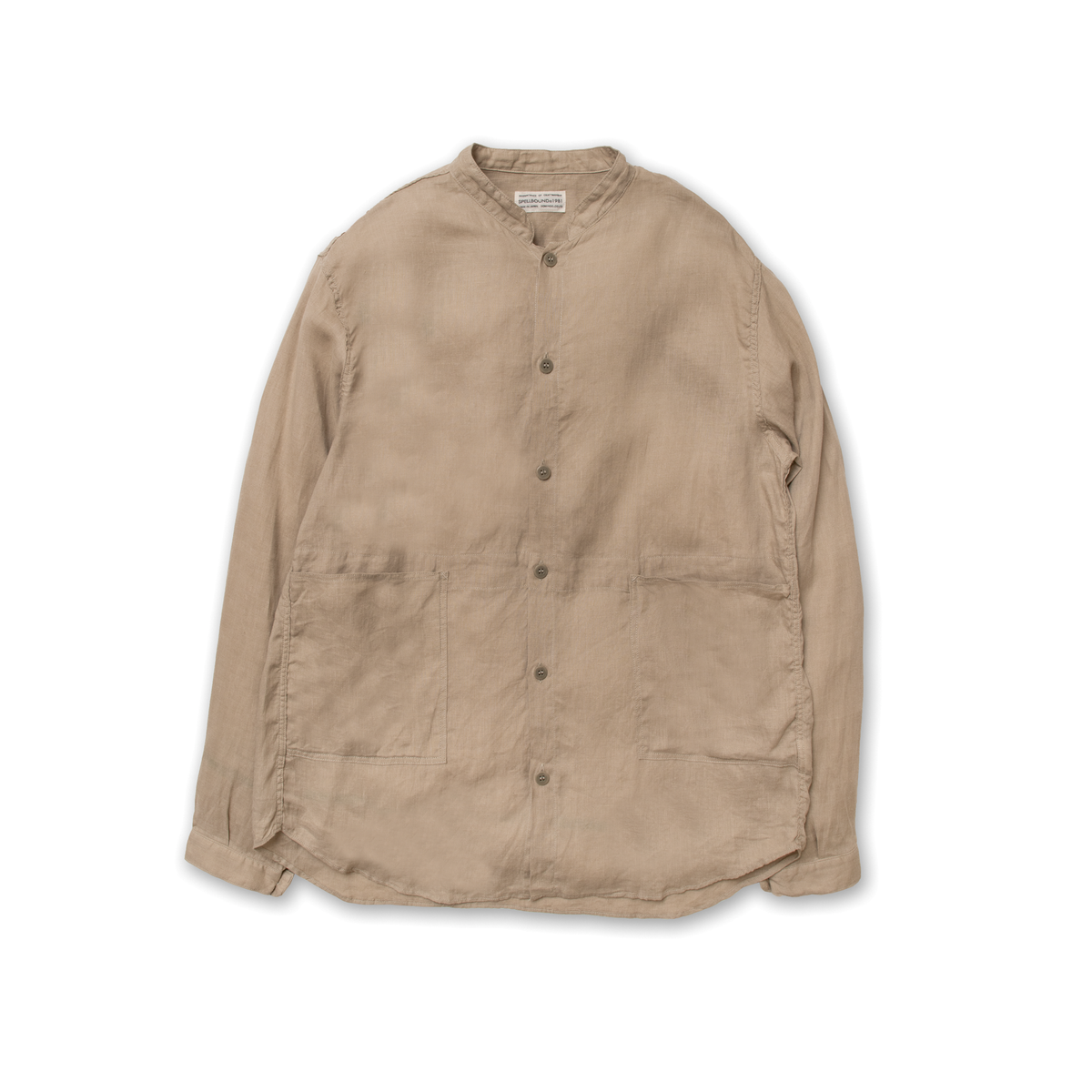 【47-700L】STAND COLLAR SHIRTS