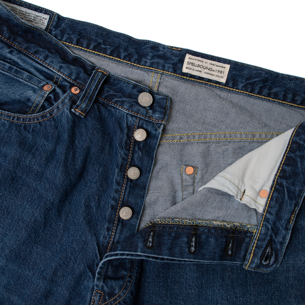 【40-703C_F】5P Selvedge Wide Taped