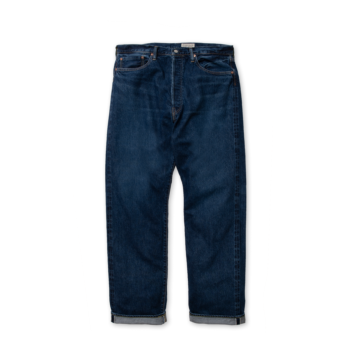 【40-701C_F】5P Selvedge Regular Straight