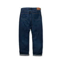 【40-701C_F】5P Selvedge Regular Straight