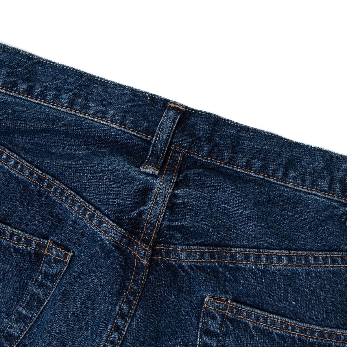 【40-701C_F】5P Selvedge Regular Straight