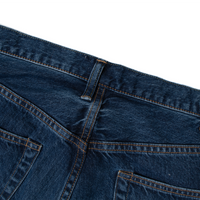 【40-701C_F】5P Selvedge Regular Straight