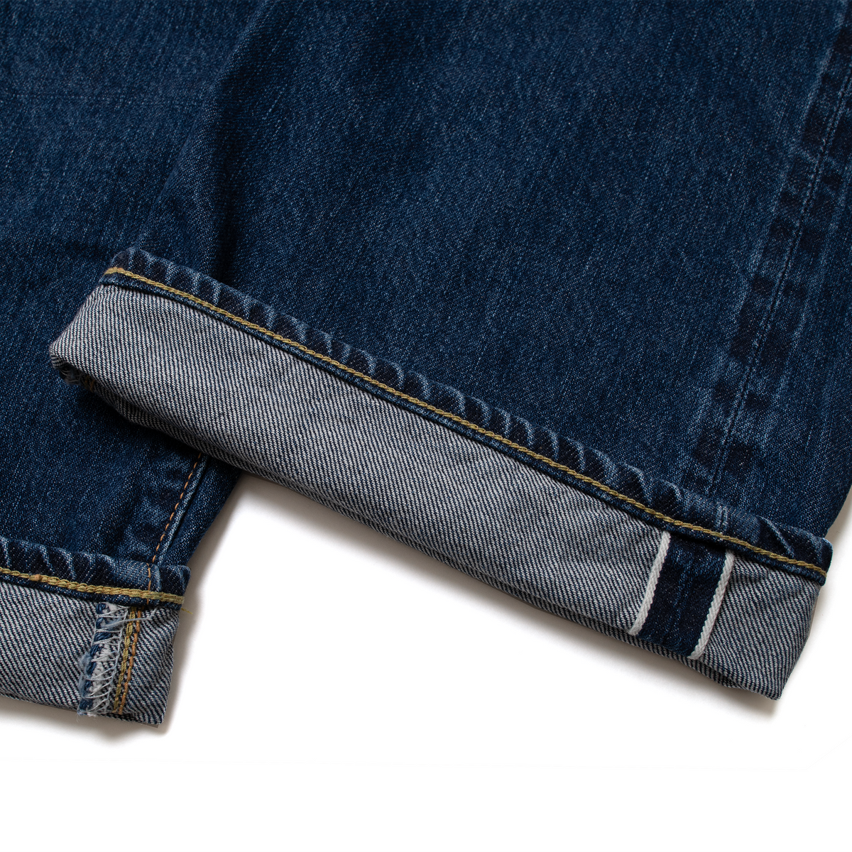 【40-701C_F】5P Selvedge Regular Straight