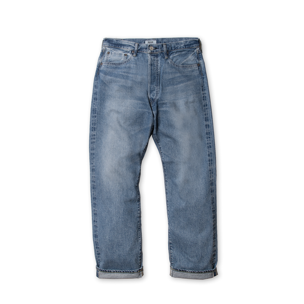 【40-701C_U】5P Selvedge Regular Straight