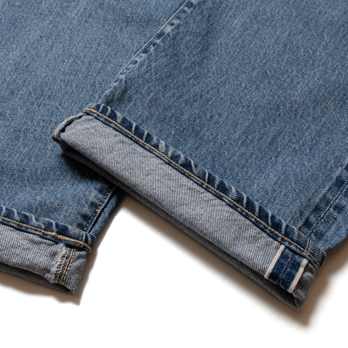 【40-701C_U】5P Selvedge Regular Straight