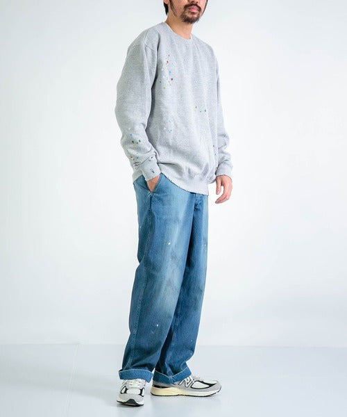 10oz Denim Chino Trousers _ Used Indigo