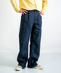 Military Pants _ One Wash Indigo