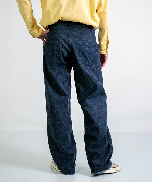 Military Pants _ One Wash Indigo
