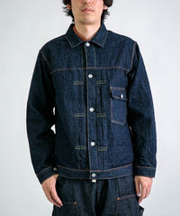 12oz Standard Denim Jacket_One Wash Indigo