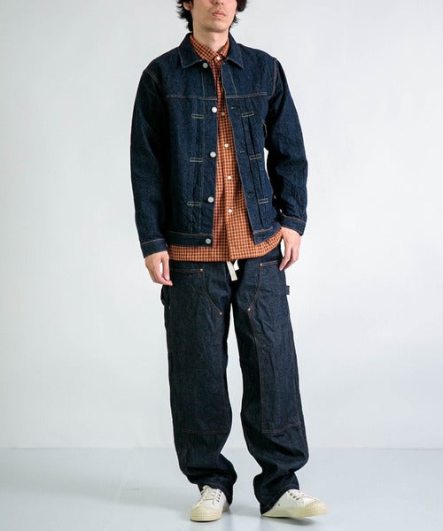 12oz Standard Denim Jacket_One Wash Indigo
