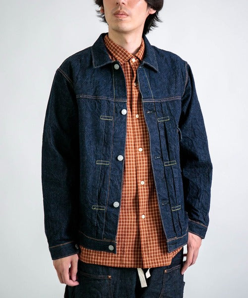 12oz Standard Denim Jacket_One Wash Indigo