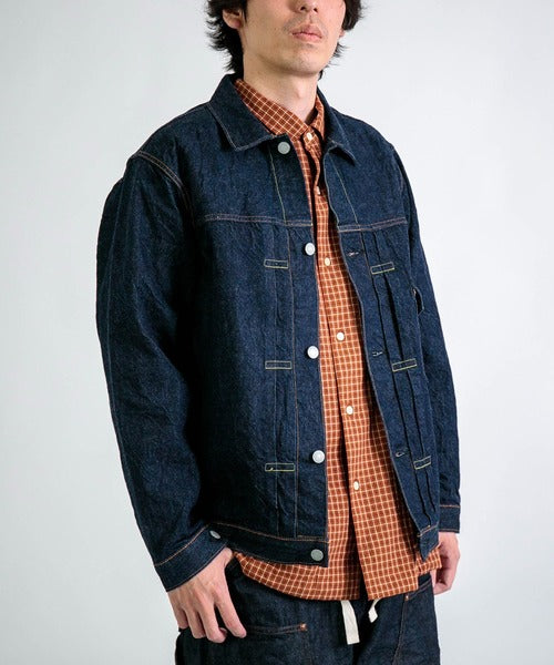 12oz Standard Denim Jacket_One Wash Indigo