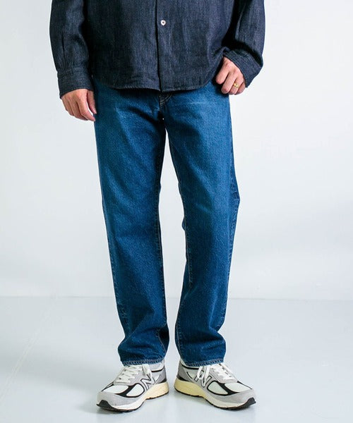 Regular Straight Jeans _ Used Indigo