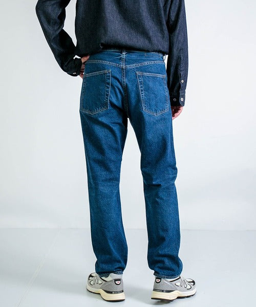 Regular Straight Jeans _ Used Indigo