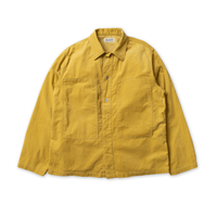 Corduroy Military Jacket - Yellow