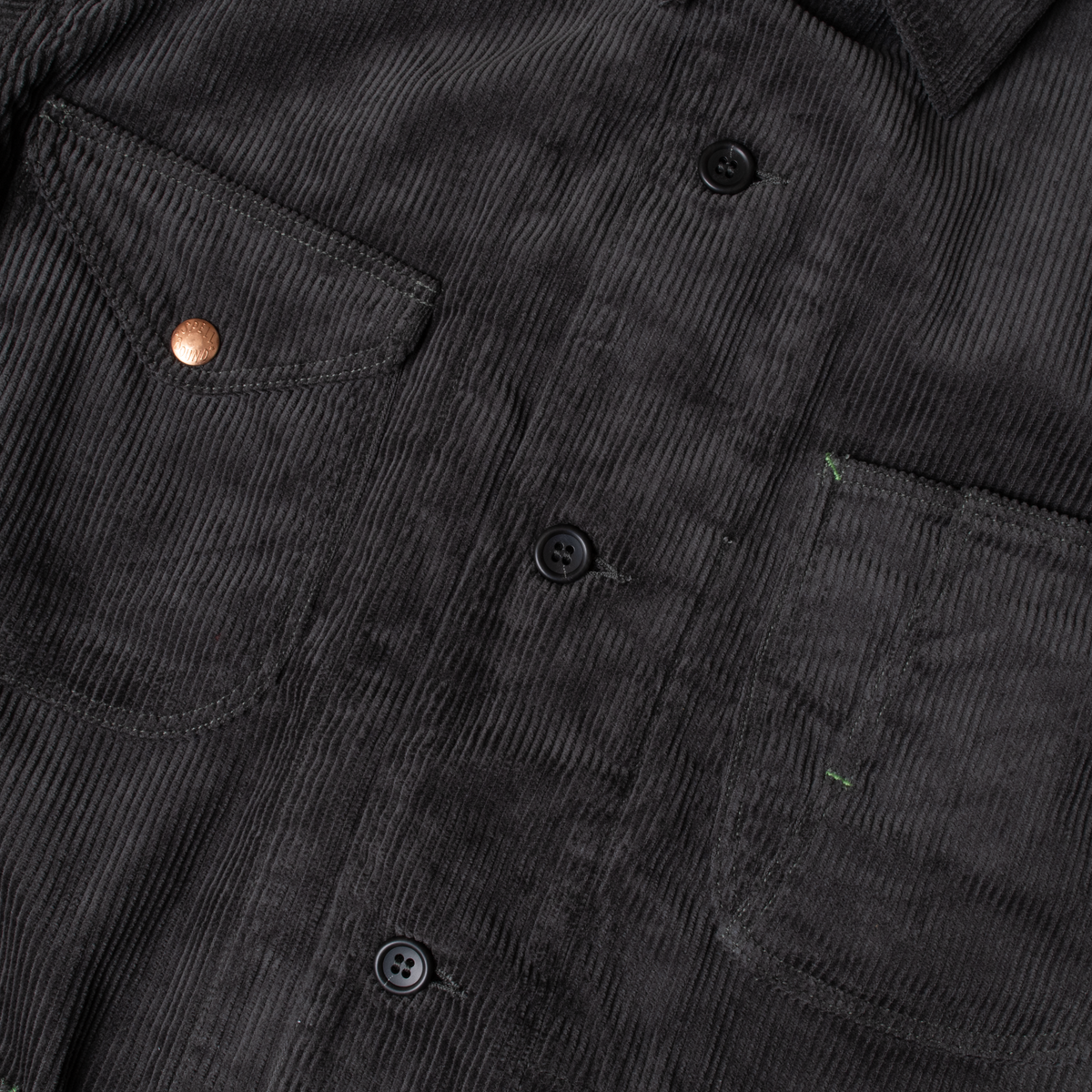 Corduroy Coverall _ Gray