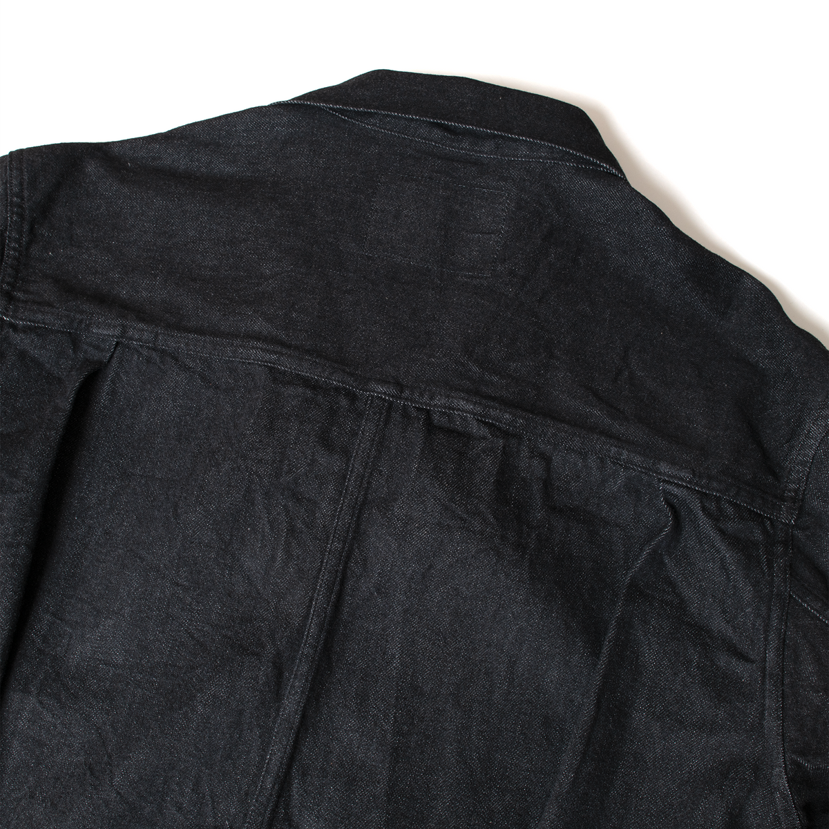 デニムジャケット_One Wash Black