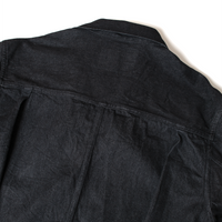 デニムジャケット_One Wash Black