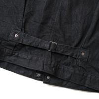 デニムジャケット_One Wash Black