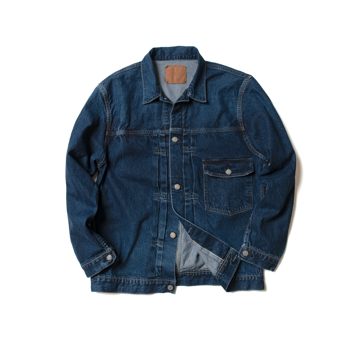 デニムジャケット_Used Indigo