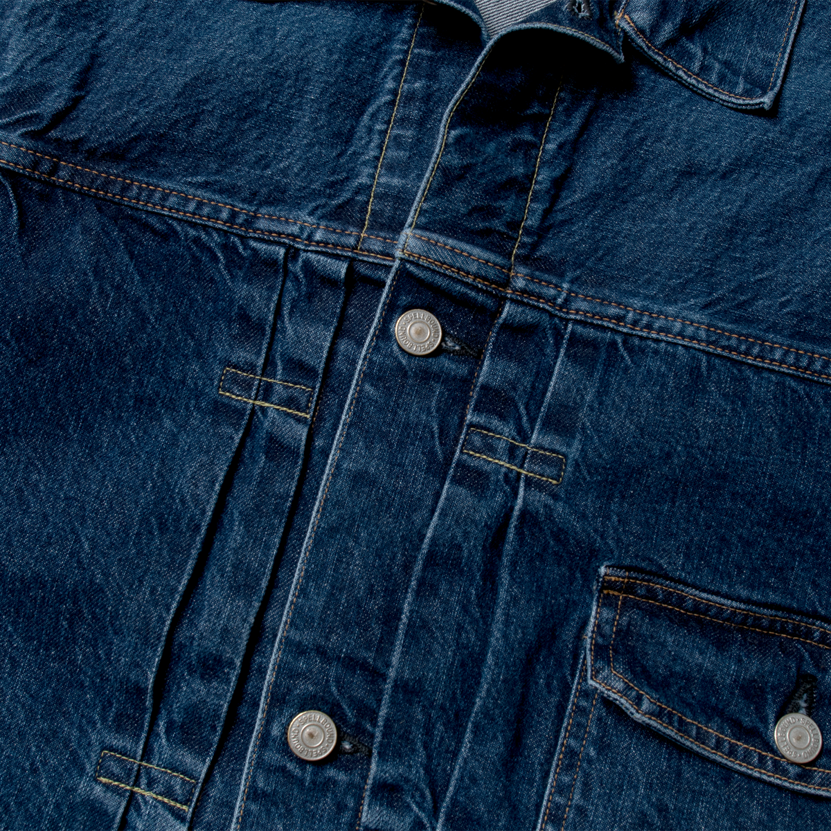 デニムジャケット_Used Indigo