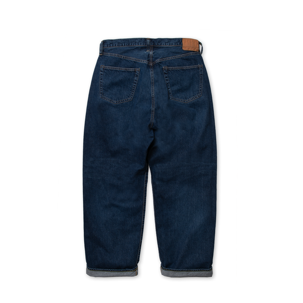 Wide Tapered Jeans_Light Used Indigo