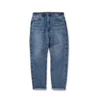 レギュラーストレートジーンズ（ジッパー）_Used Indigo