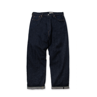 ワイドテーパードジーンズ_One Wash Indigo