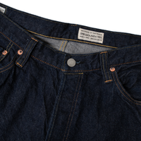 ワイドテーパードジーンズ_One Wash Indigo