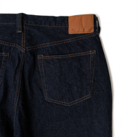 ワイドテーパードジーンズ_One Wash Indigo