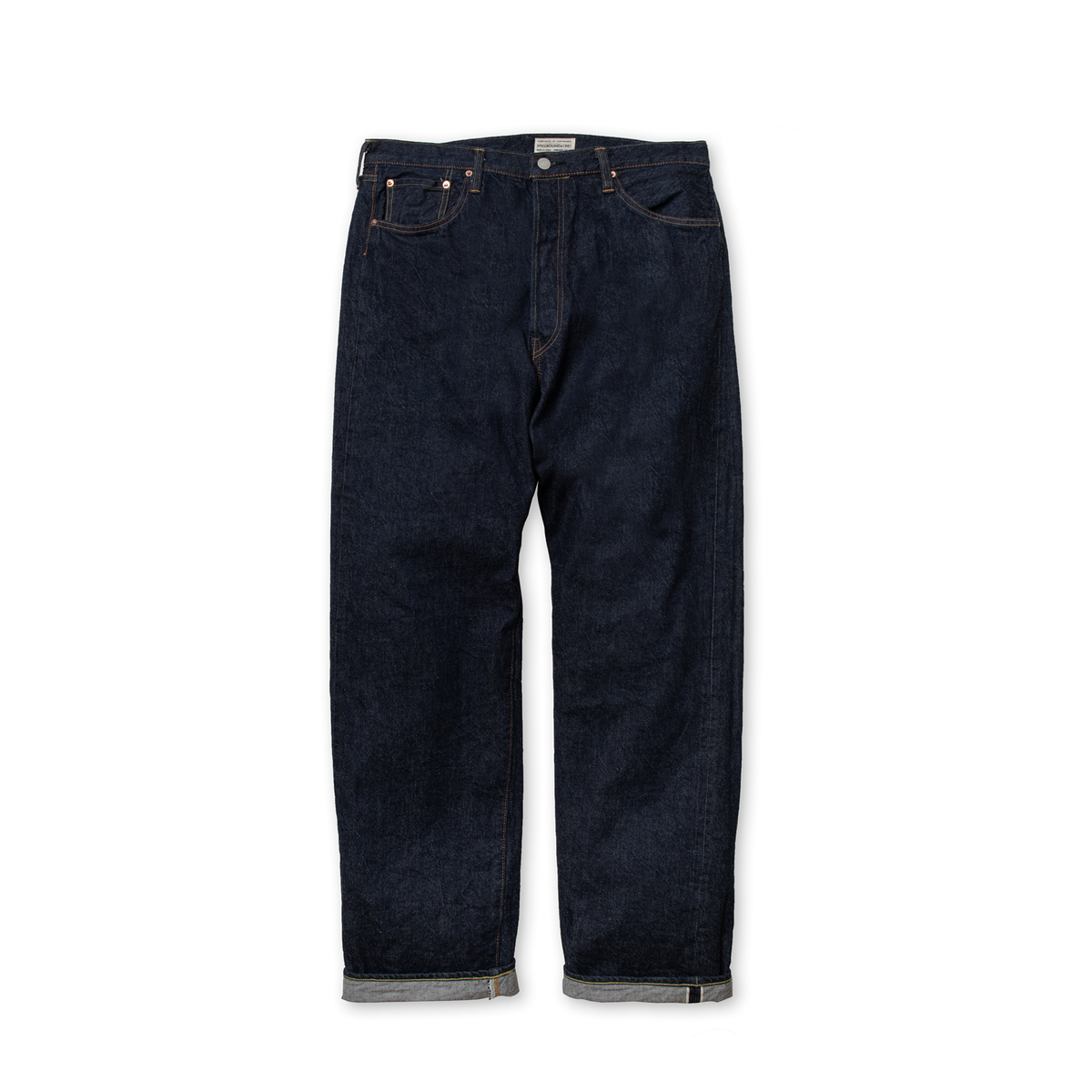 レギュラーストレートジーンズ_One Wash Indigo