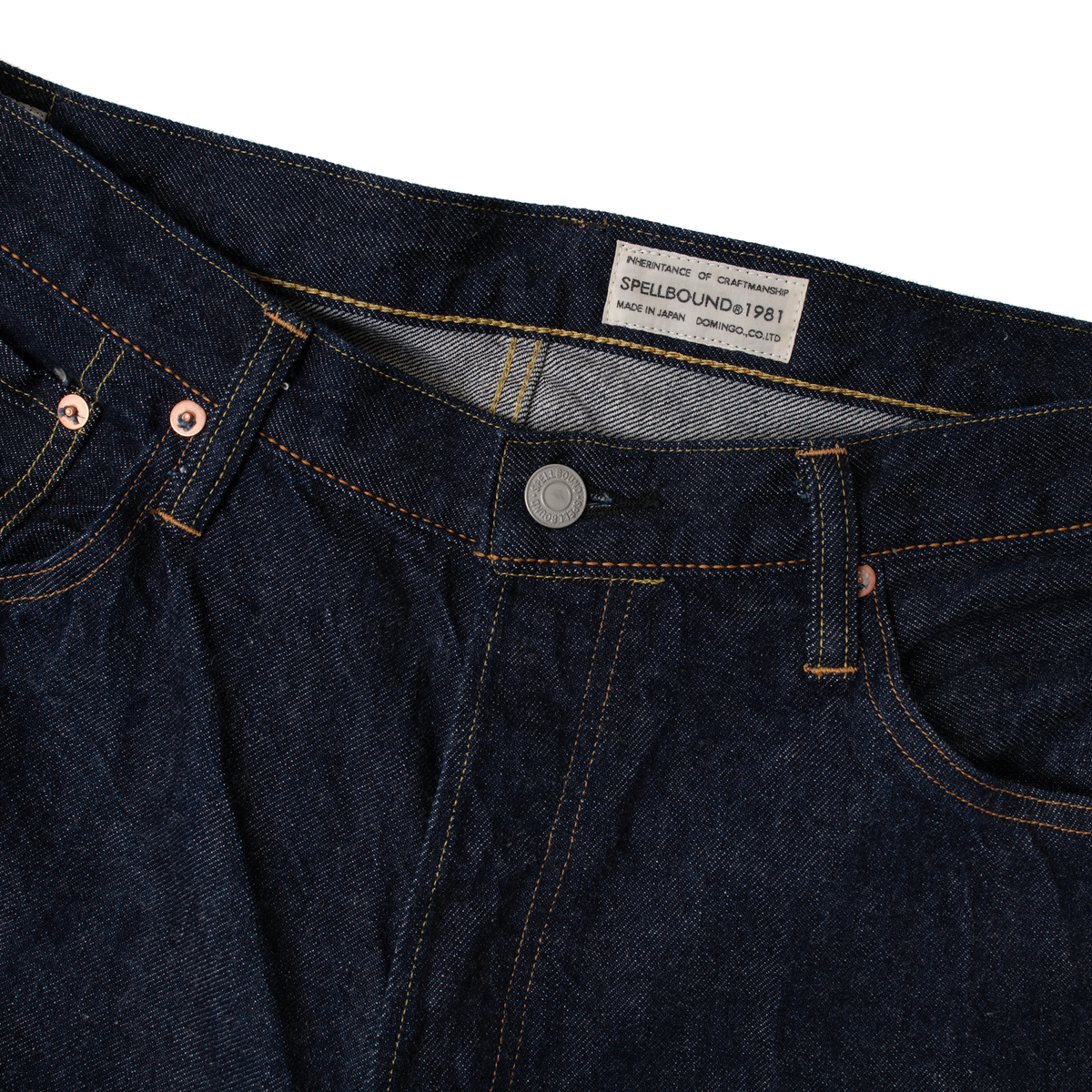 レギュラーストレートジーンズ_One Wash Indigo