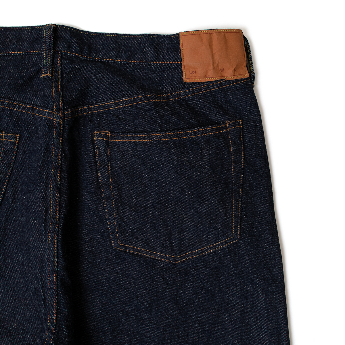 レギュラーストレートジーンズ_One Wash Indigo