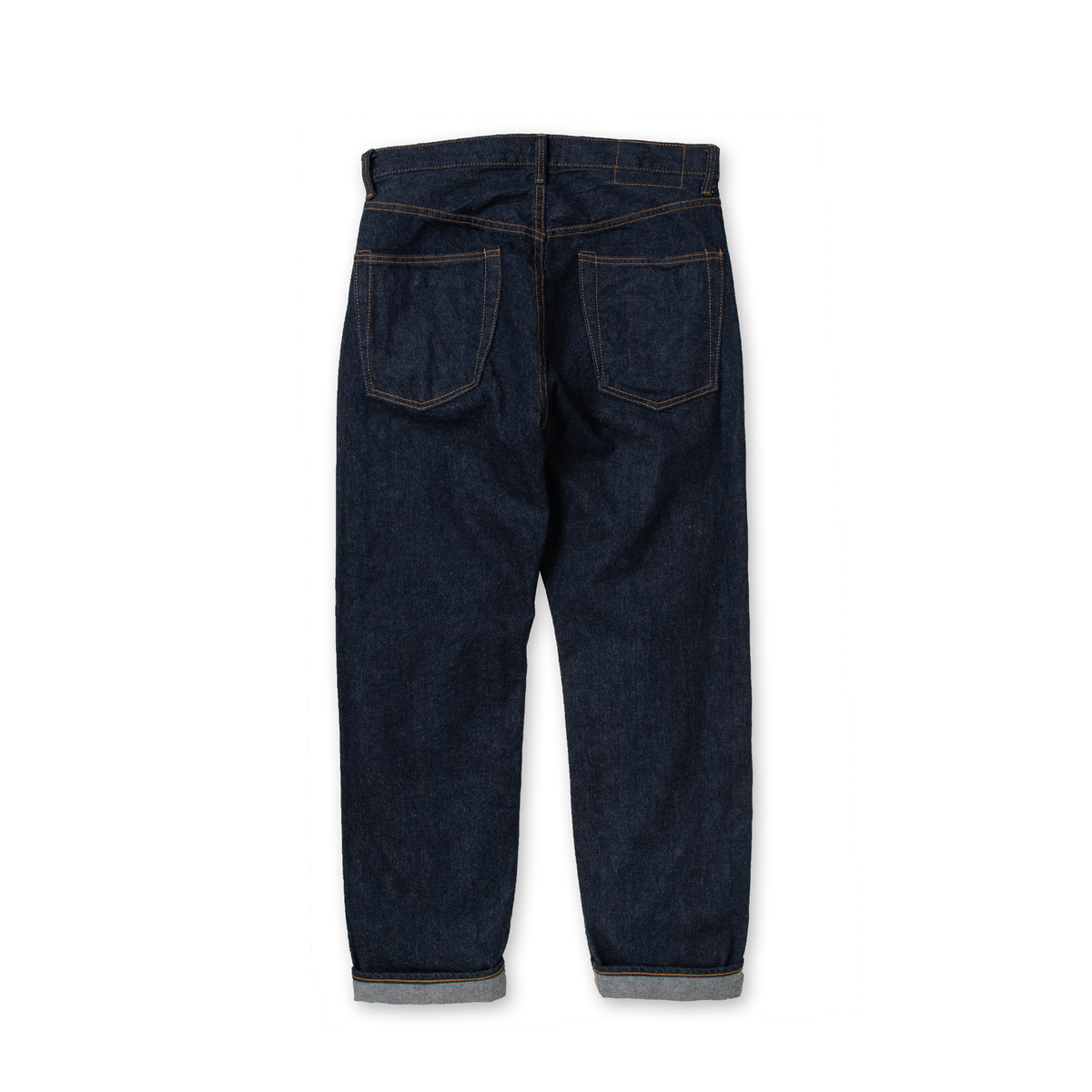 レギュラーストレートジーンズ（ジッパー）_One Wash Indigo