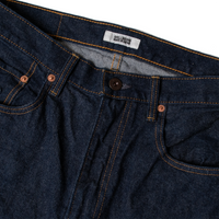 レギュラーストレートジーンズ（ジッパー）_One Wash Indigo