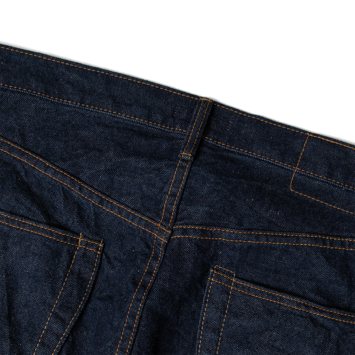 レギュラーストレートジーンズ（ジッパー）_One Wash Indigo
