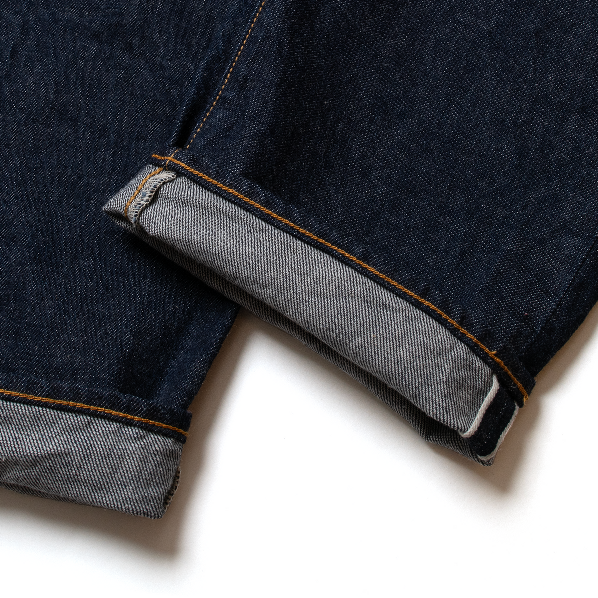レギュラーストレートジーンズ（ジッパー）_One Wash Indigo