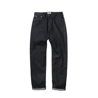 レギュラーストレートジーンズ_One Wash Black