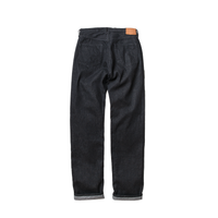 レギュラーストレートジーンズ_One Wash Black